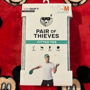 PAIR OF THIEVES  FITTED TEE SUPER SOFT  X 2 size M